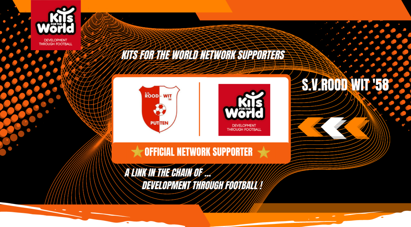 S.V.ROOD WIT '58_official NETWORK SUPPORTER _Kits for the World