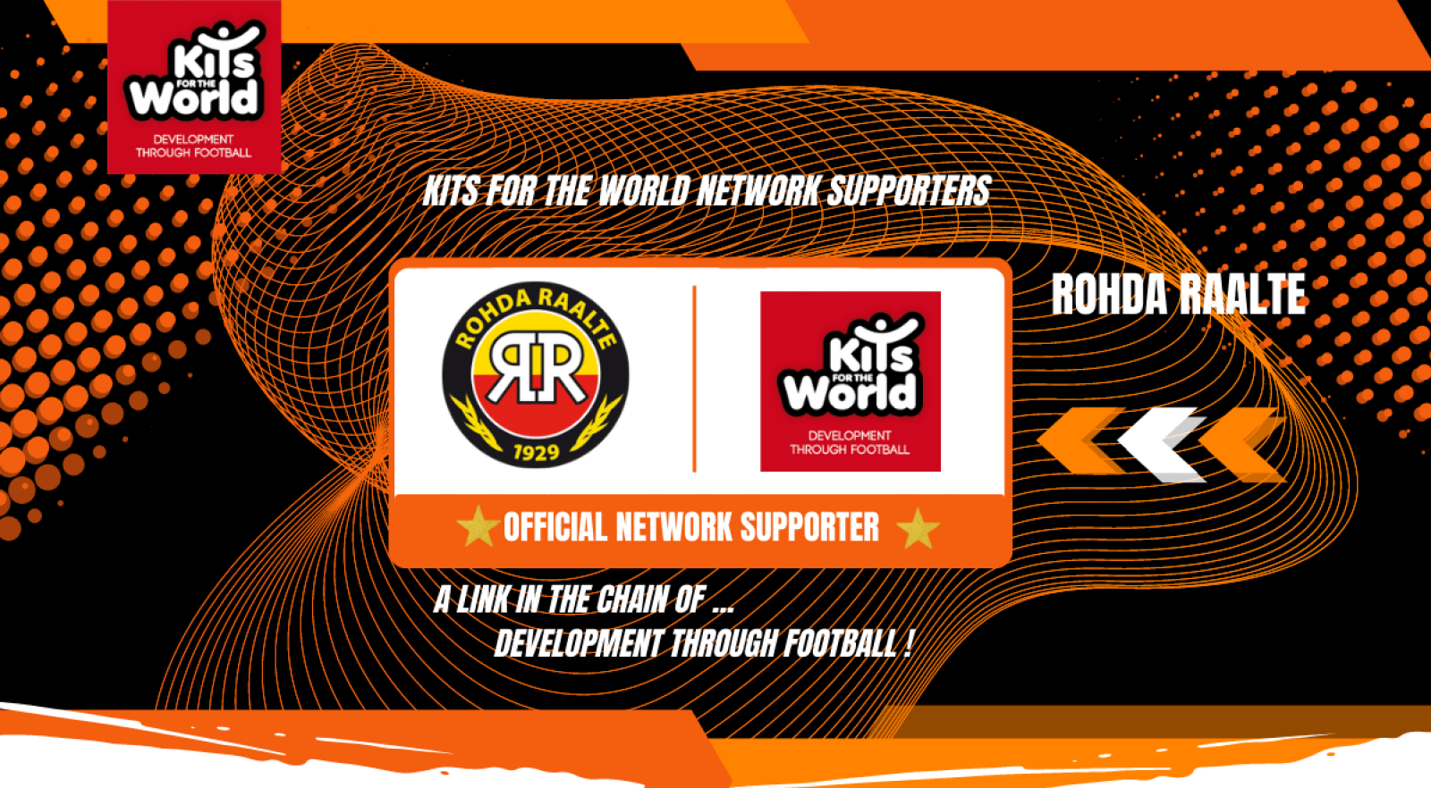 rohda raalte_official NETWORK SUPPORTER _Kits for the World