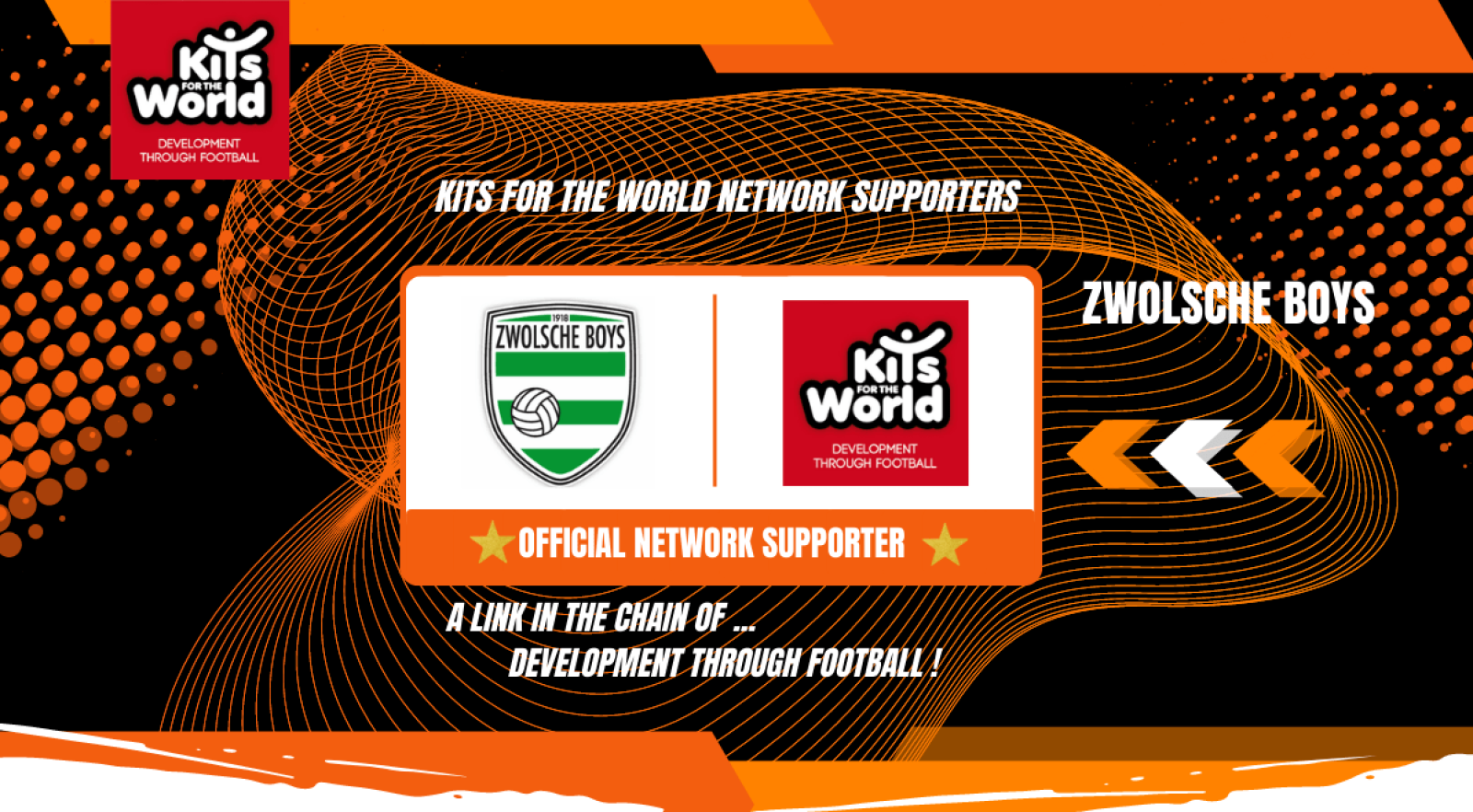 zwolsche boys_official NETWORK SUPPORTER _Kits for the World