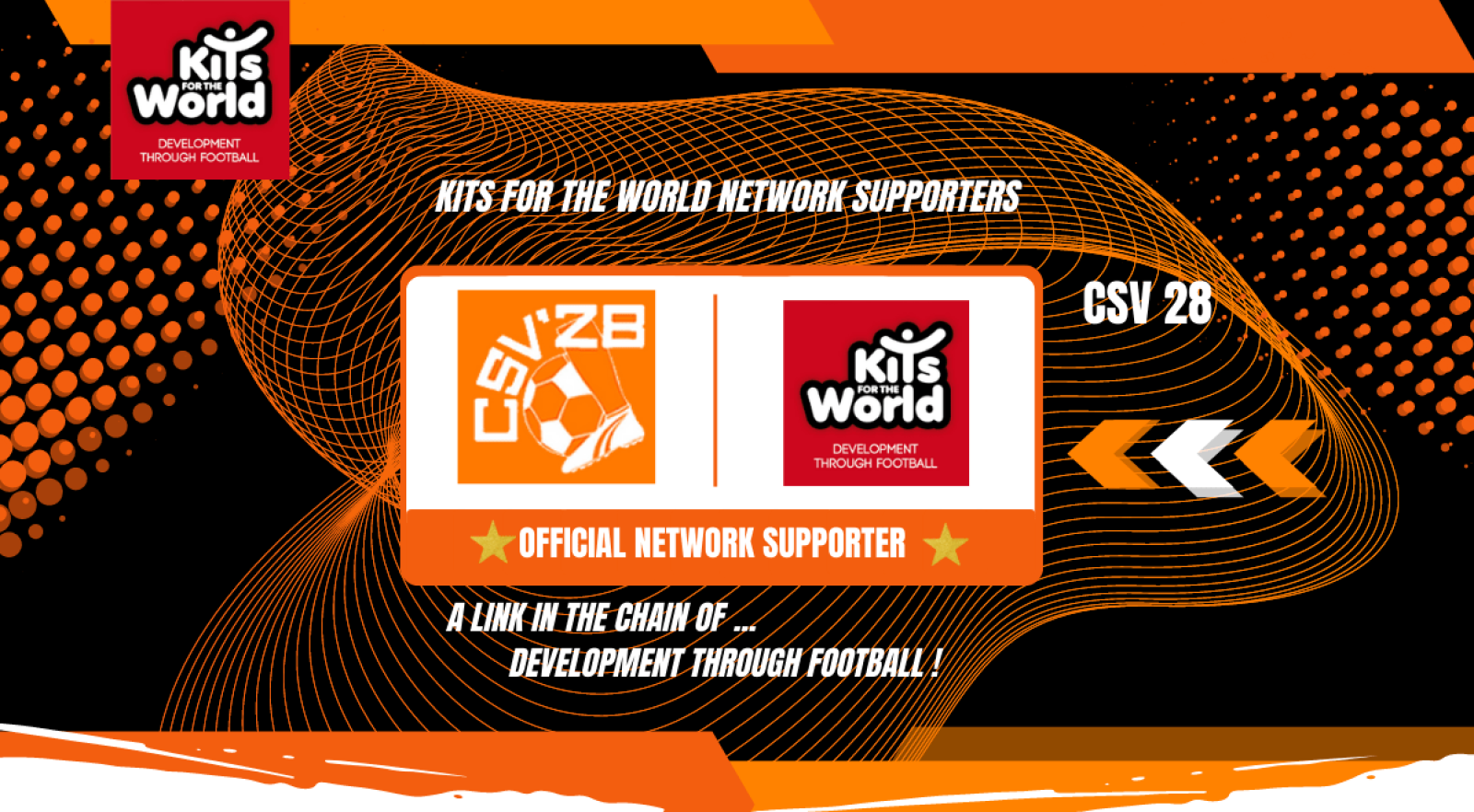 CSV 28 official NETWORK SUPPORTER for the World