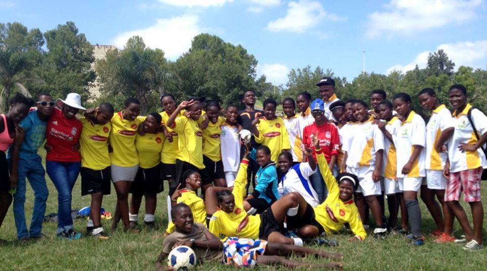 football kit donations from kits for the world helping to drive gender equality
