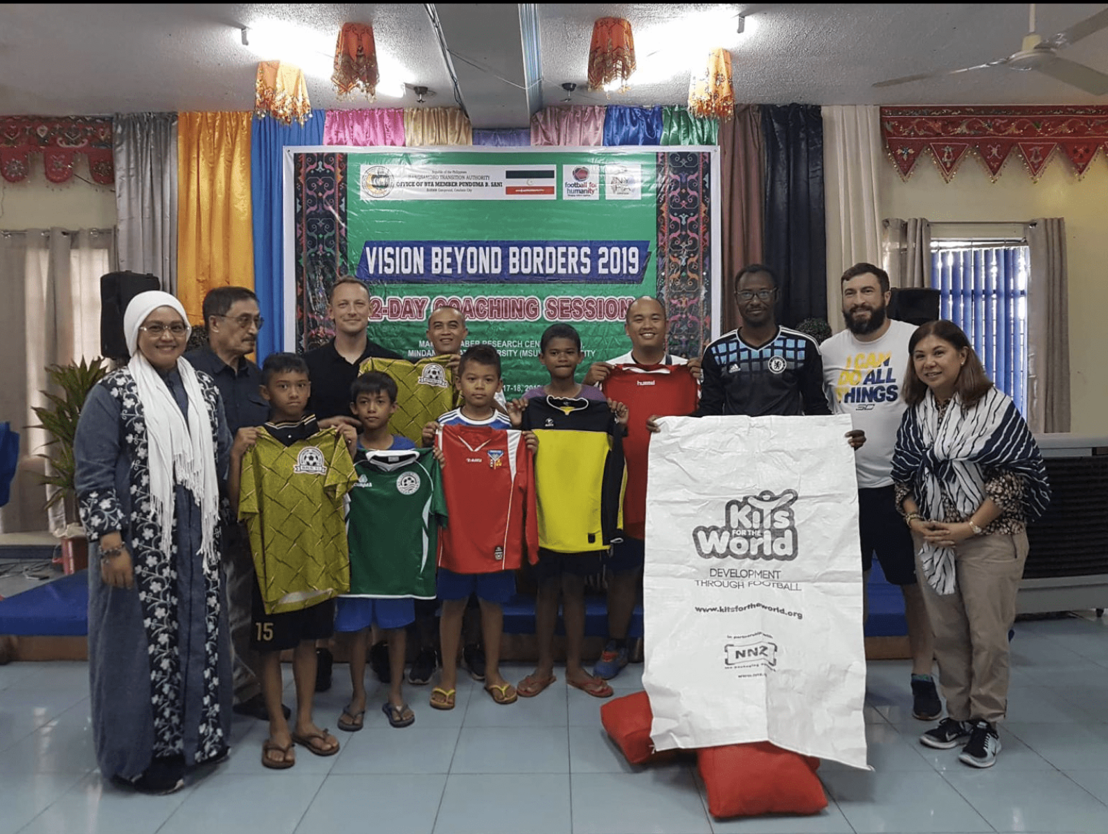 Football For Humanity and kits for the world football kit donation