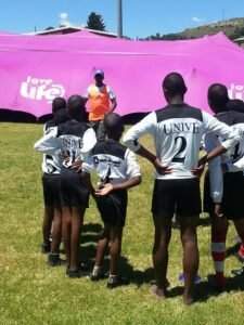 football kit donation Lovelife and kits for the world for the football for hope