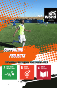Football kits donation to charity from KiTs for the World