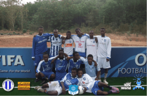 Football kits donation to charity from KiTs for the World
