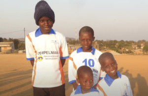 FOOTBALL KIT DONATION TO GDM MOZAMBIQUE FROM KITS FOR THE WORLD