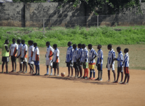 FOOTBALL KIT DONATION TO GDM MOZAMBIQUE FROM KITS FOR THE WORLD