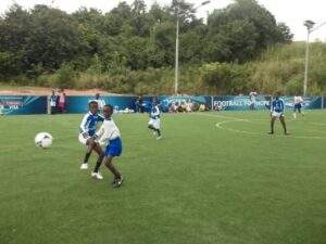 Football kits donation to charity from KiTs for the World