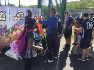 street football world Festival 16 football kits donation from kits for the world